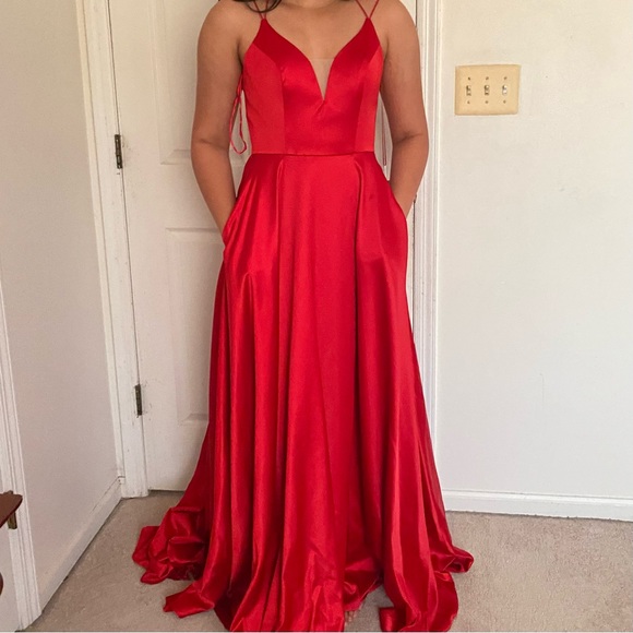 Brand PromGirl | Size 6/8 | Color Red - Picture 3 of 3
